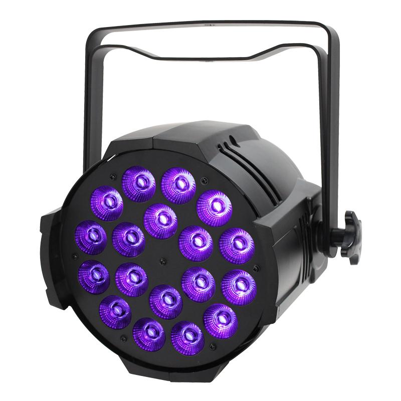 LEDJ Performer 18 HEX MKII UV Black - DY Pro Audio