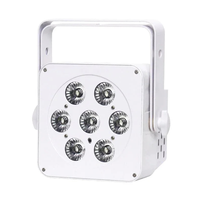 LEDJ Slimline 7Q5 RGBW (White Housing) - DY Pro Audio