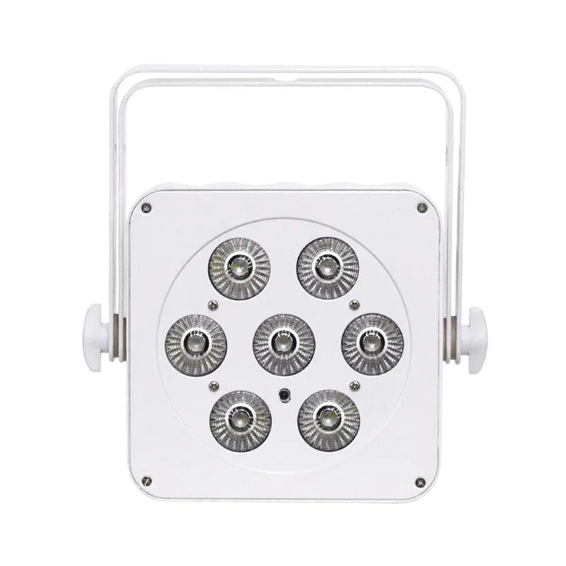 LEDJ Slimline 7Q5 RGBW (White Housing) - DY Pro Audio