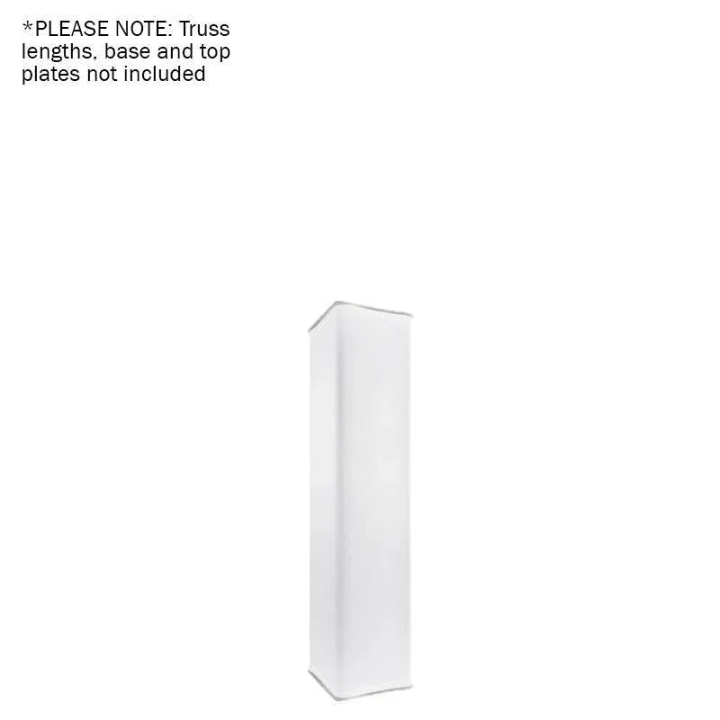 LEDJ White 1.0m F24 Quad Truss Sleeve/Sock - DY Pro Audio