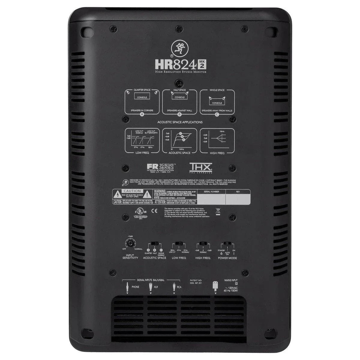 Mackie HR824 MK2 Active Monitor (Single) - DY Pro Audio