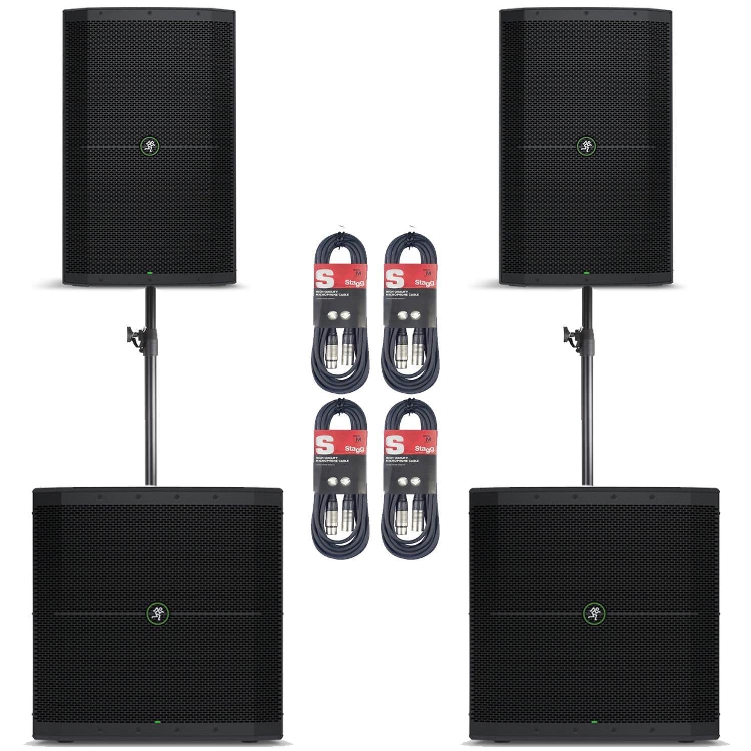 Mackie Thump 215 Speakers & Thump 118s Subwoofer Package - DY Pro Audio