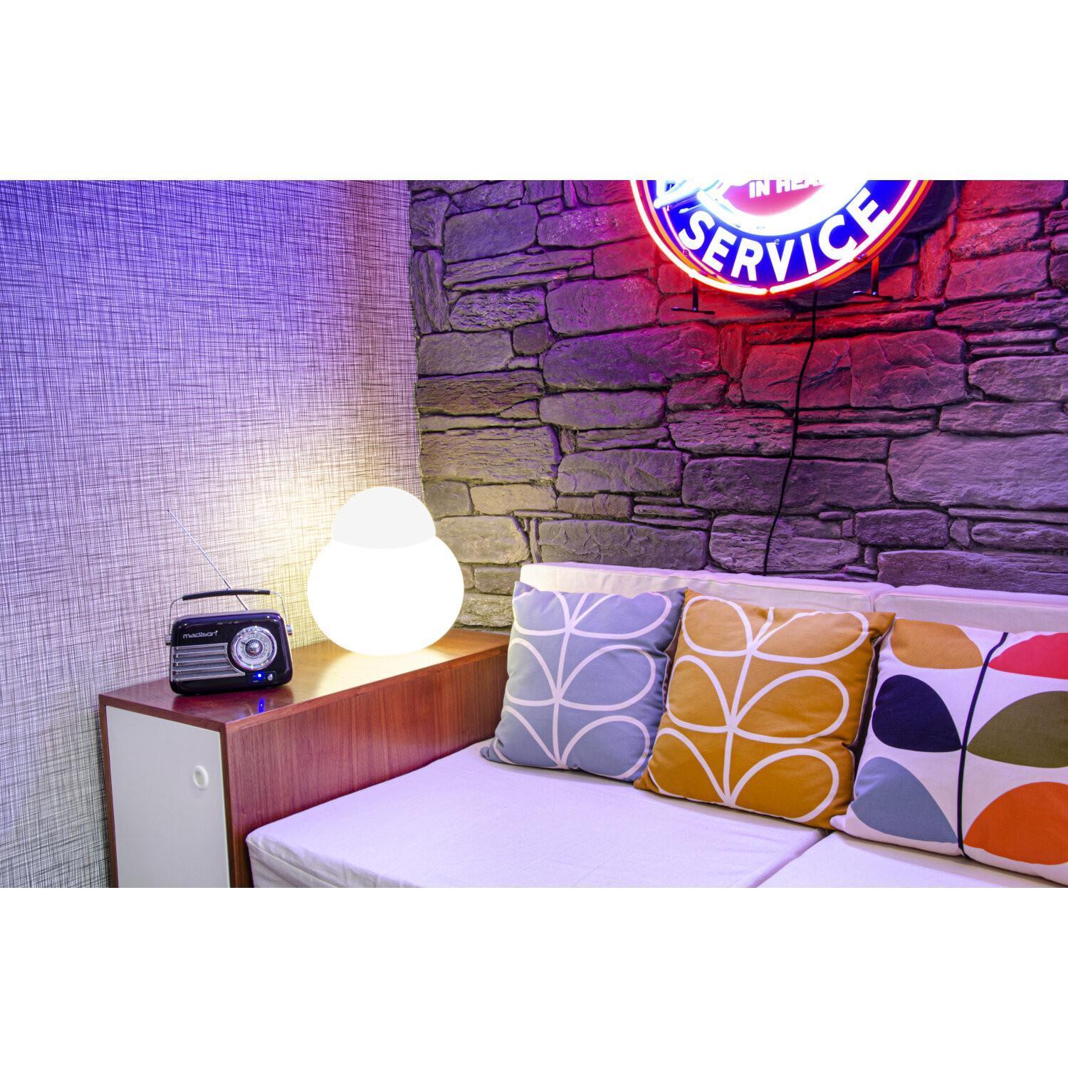 Madison FREESOUND-VR40B Black Portable Vintage Radio with Bluetooth, USB, FM - DY Pro Audio