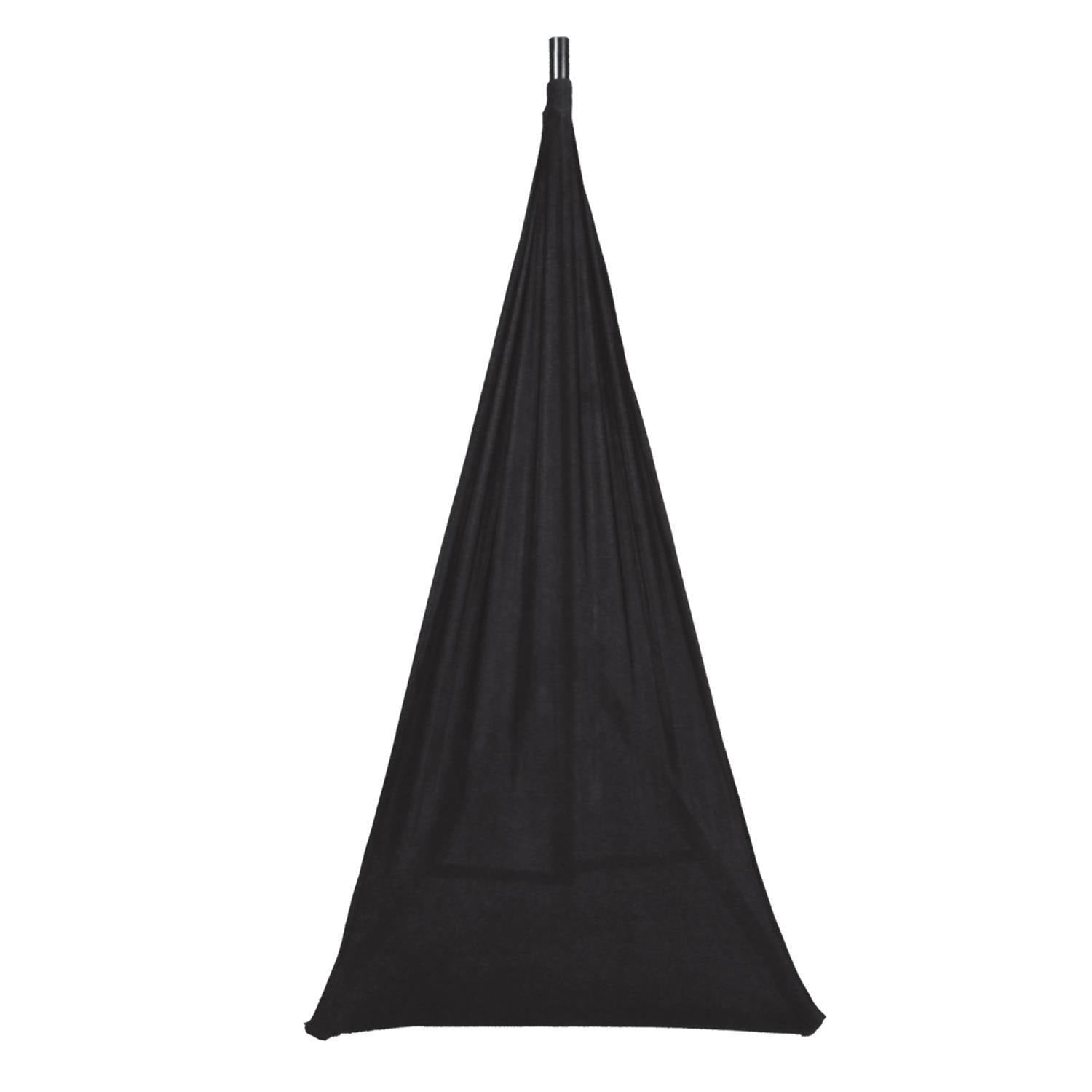 Novopro SSCRIM 2 Sided Black Speaker Stand Scrim - DY Pro Audio