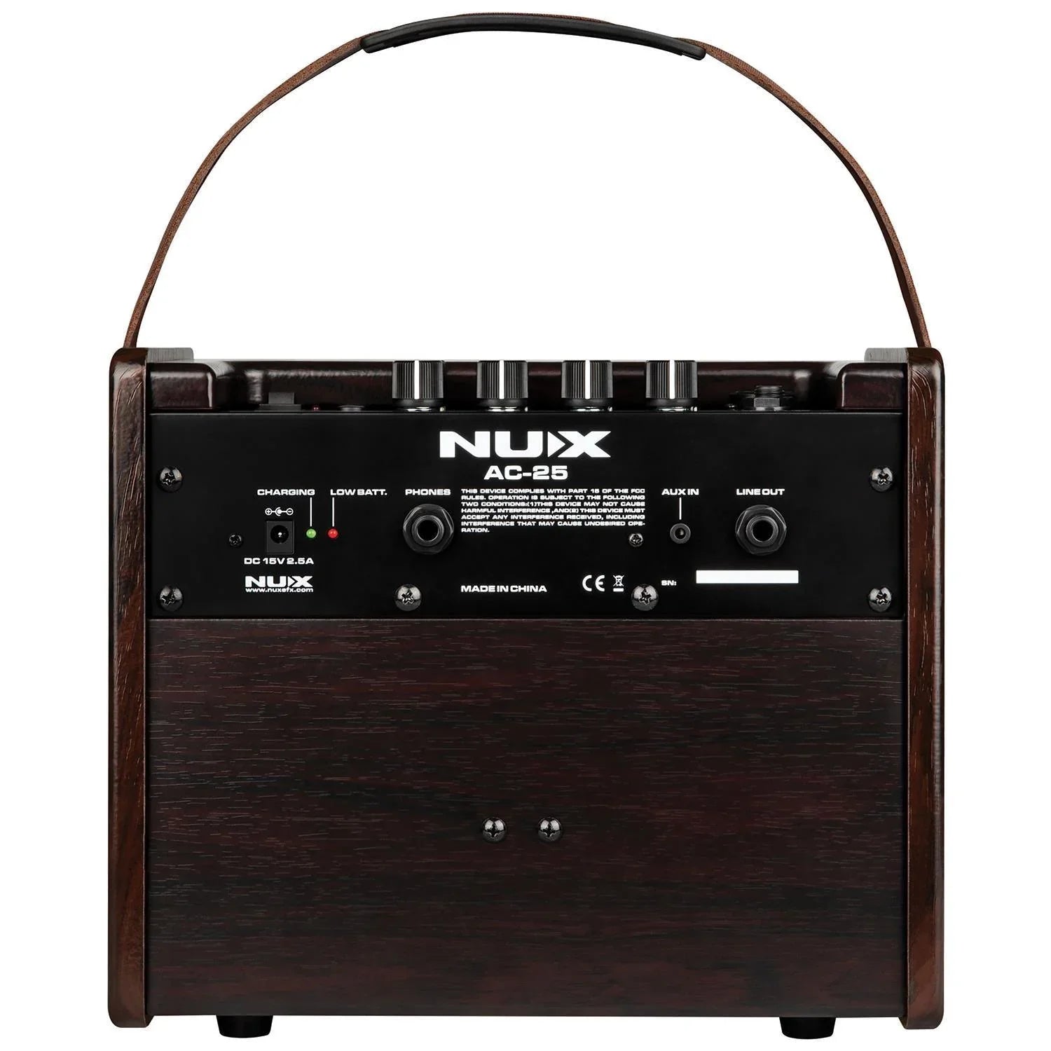 NUX AC-25 Portable Acoustic Amplifier - DY Pro Audio