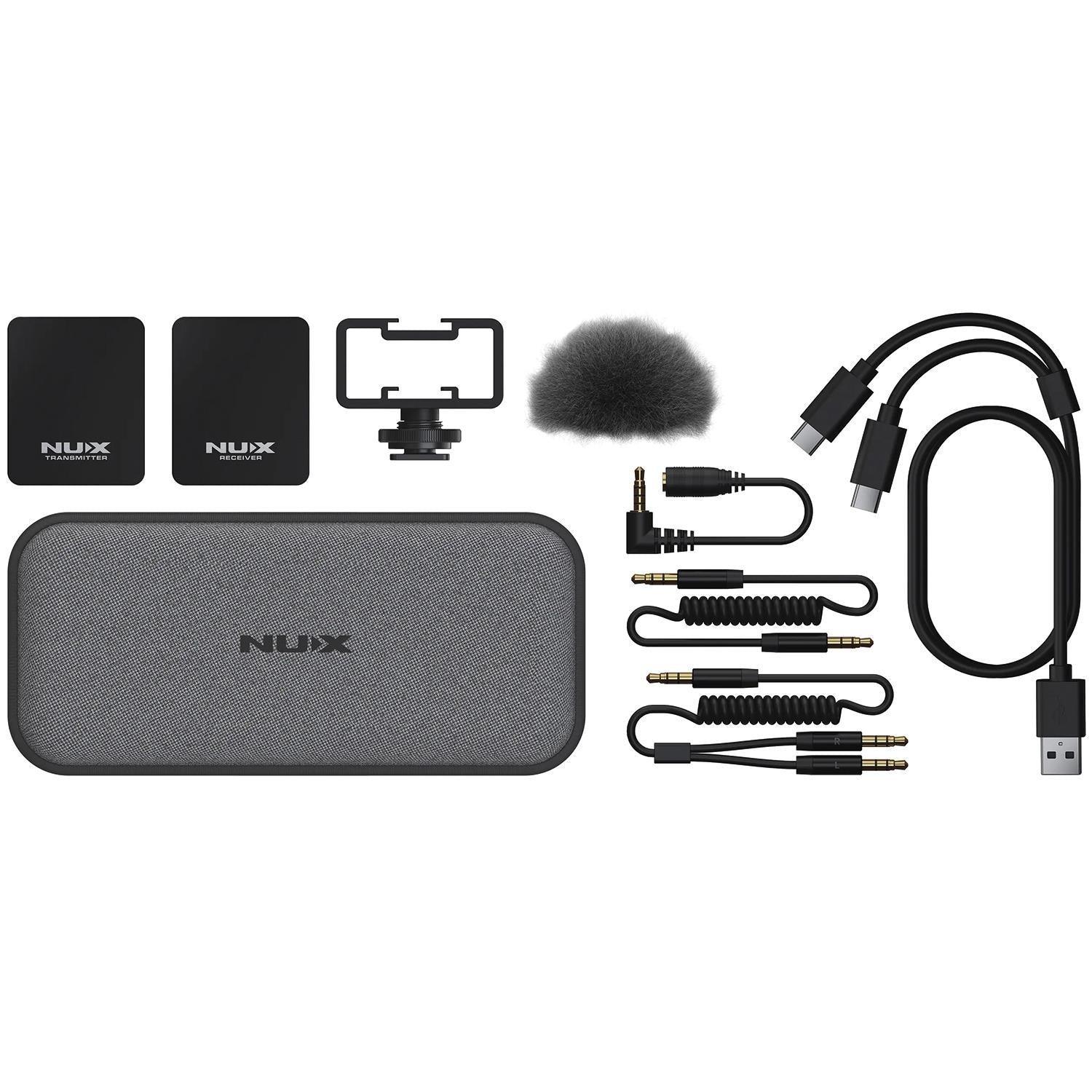 NUX B-10 Vlog 2.4GHz Microphone System - DY Pro Audio