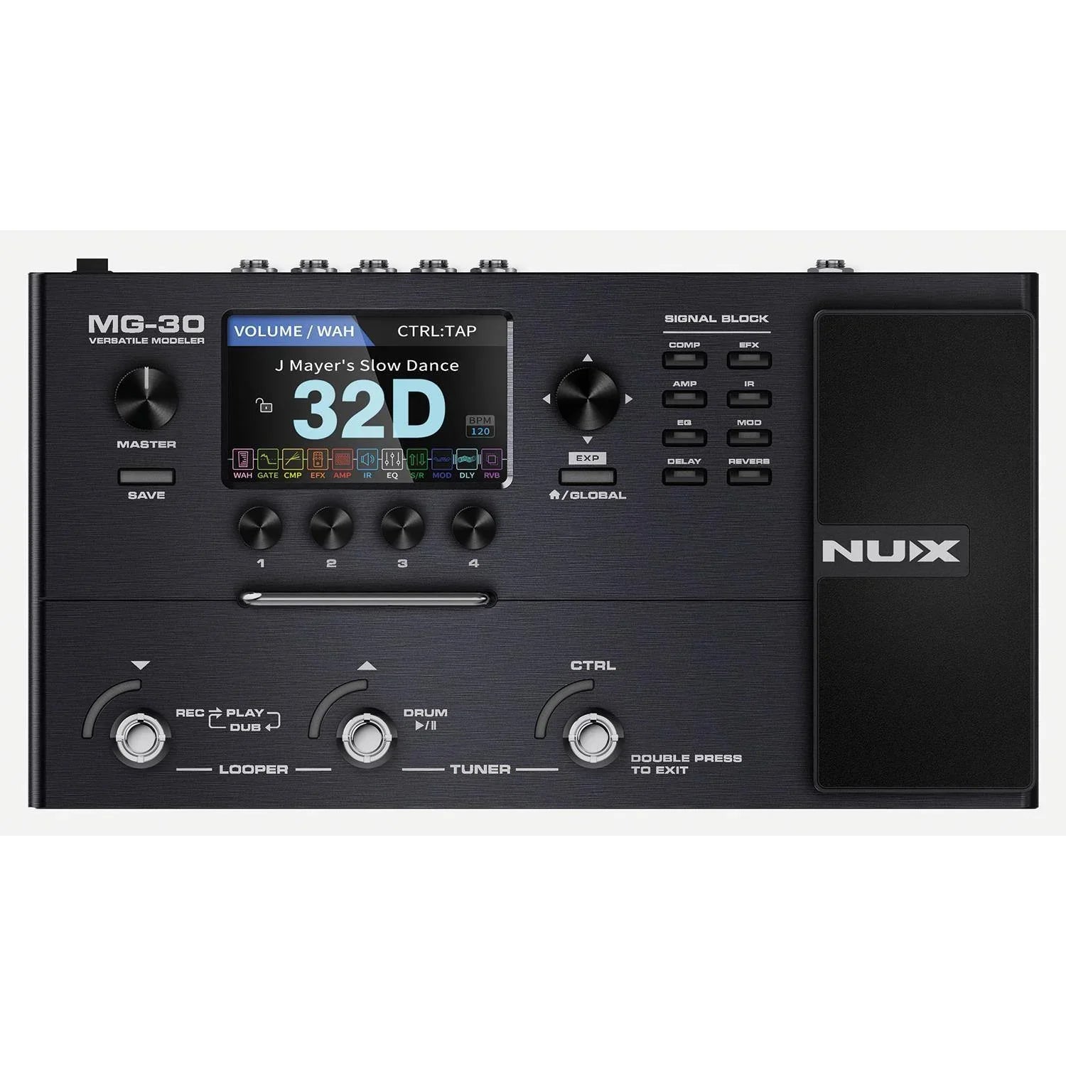 NuX MG-30 Multi-Effects Modeler Pedal - DY Pro Audio