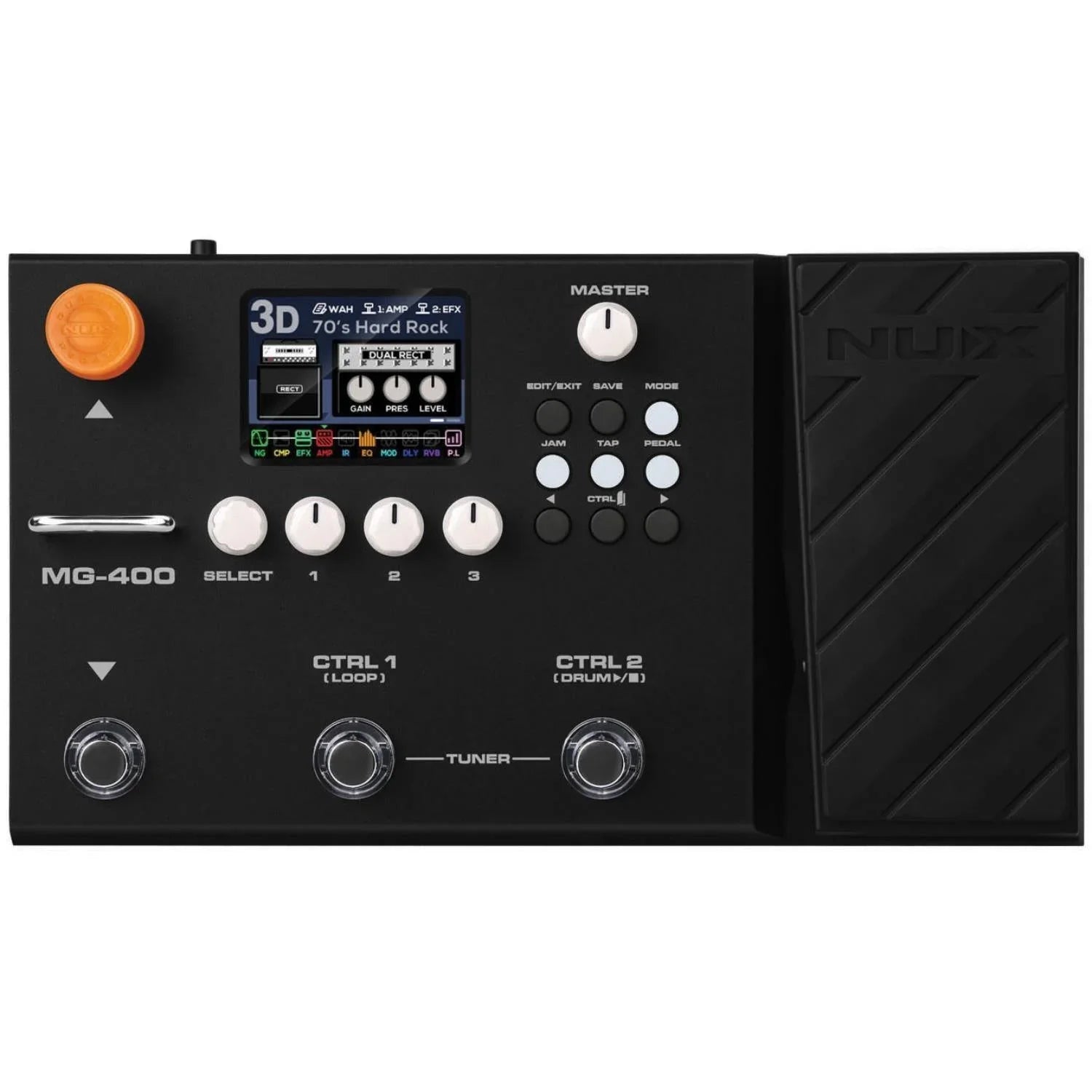 NUX MG-400 Guitar Multi-FX Pedal - DY Pro Audio