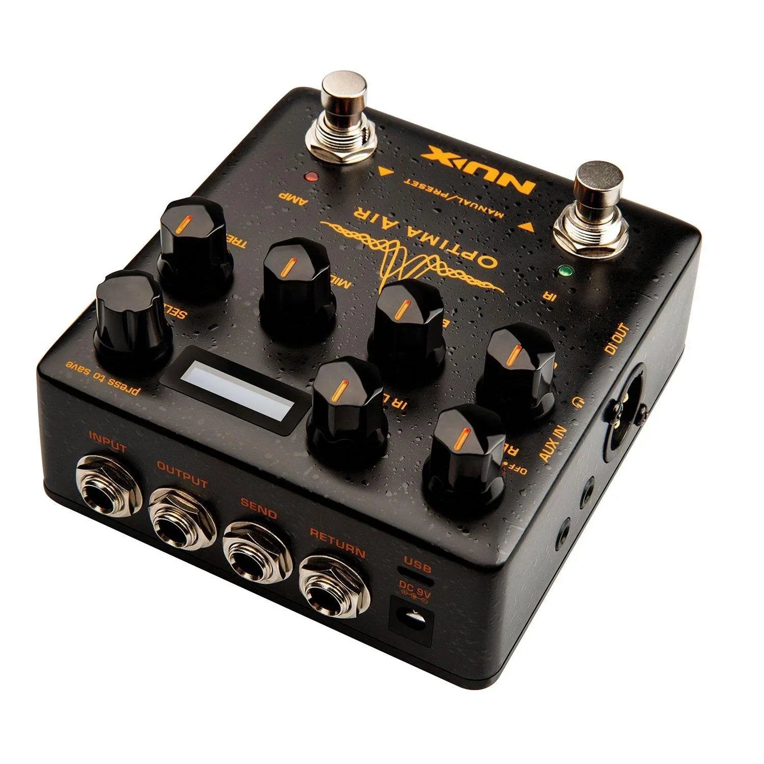 NuX Optima Air Acoustic Simulator & IR Loader Pedal - DY Pro Audio