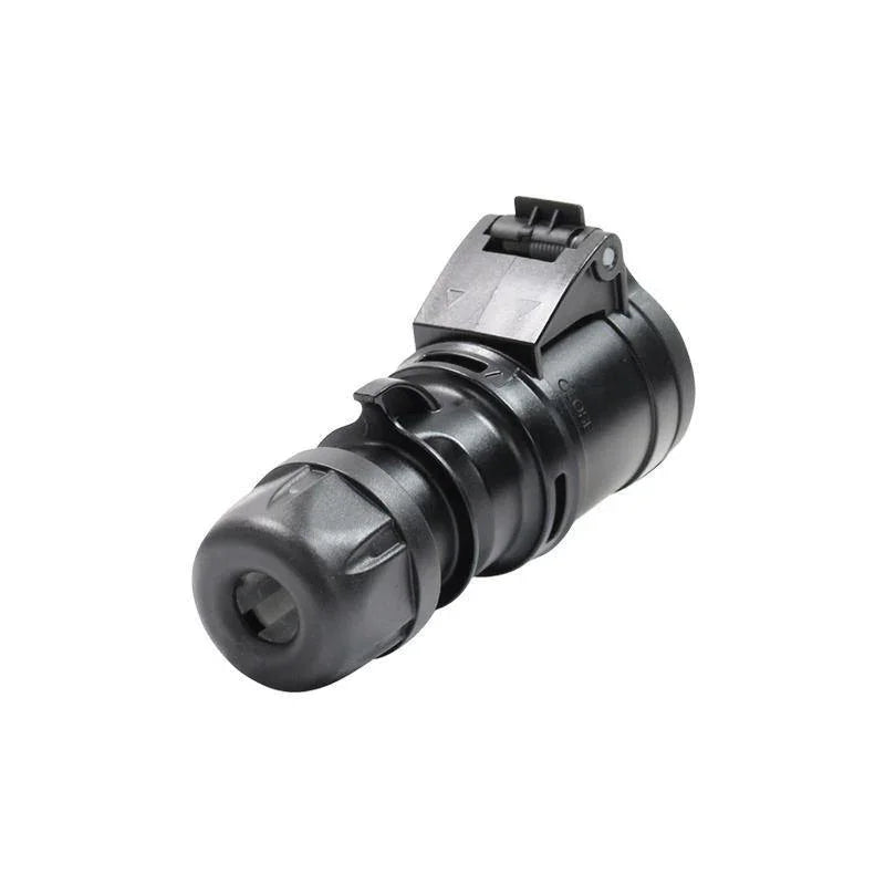 PCE 16A 230V IP44 2P+E Black Connector - DY Pro Audio