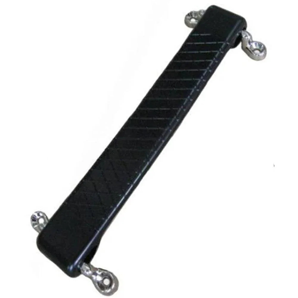 Penn Elcom Designer Black Rubber Strap Handle - Vox Style - DY Pro Audio