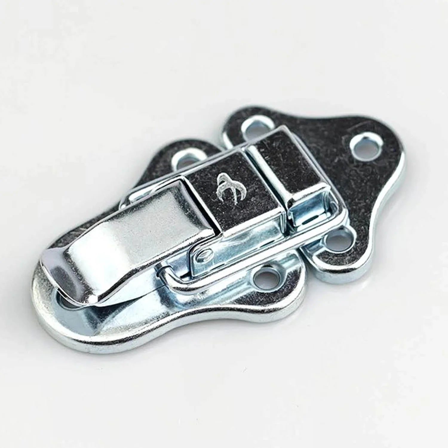 Penn Elcom Medium Catch Drawbolt Flight Case Latch Nickel - DY Pro Audio