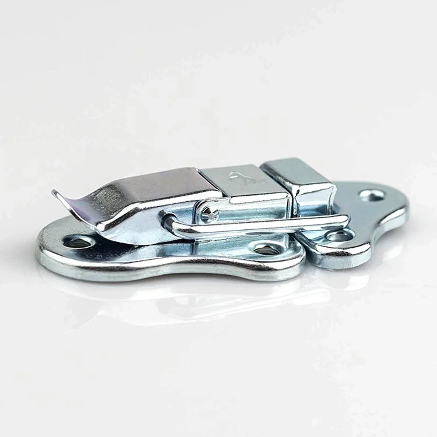 Penn Elcom Medium Catch Drawbolt Flight Case Latch Nickel - DY Pro Audio