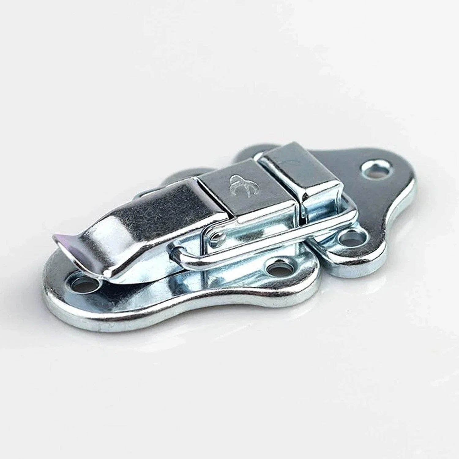 Penn Elcom Medium Catch Drawbolt Flight Case Latch Nickel - DY Pro Audio