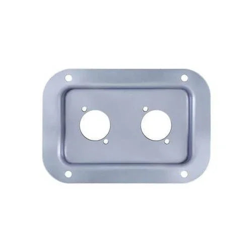 Penn Elcom Recess Dish Punched for 2 x D-Series Connectors - DY Pro Audio