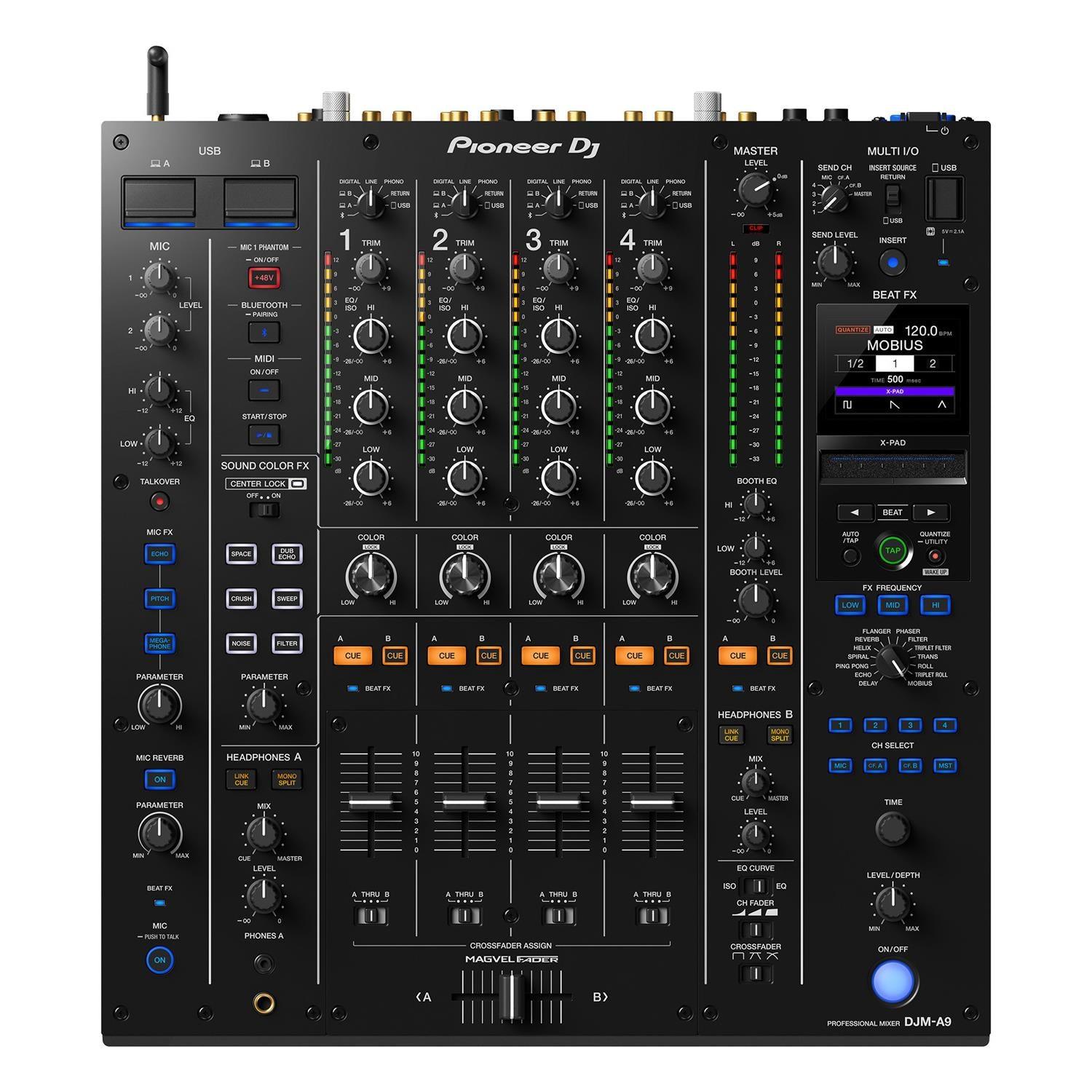 Pioneer DJ DJM-A9 4 Channel Professional Mixer - DY Pro Audio