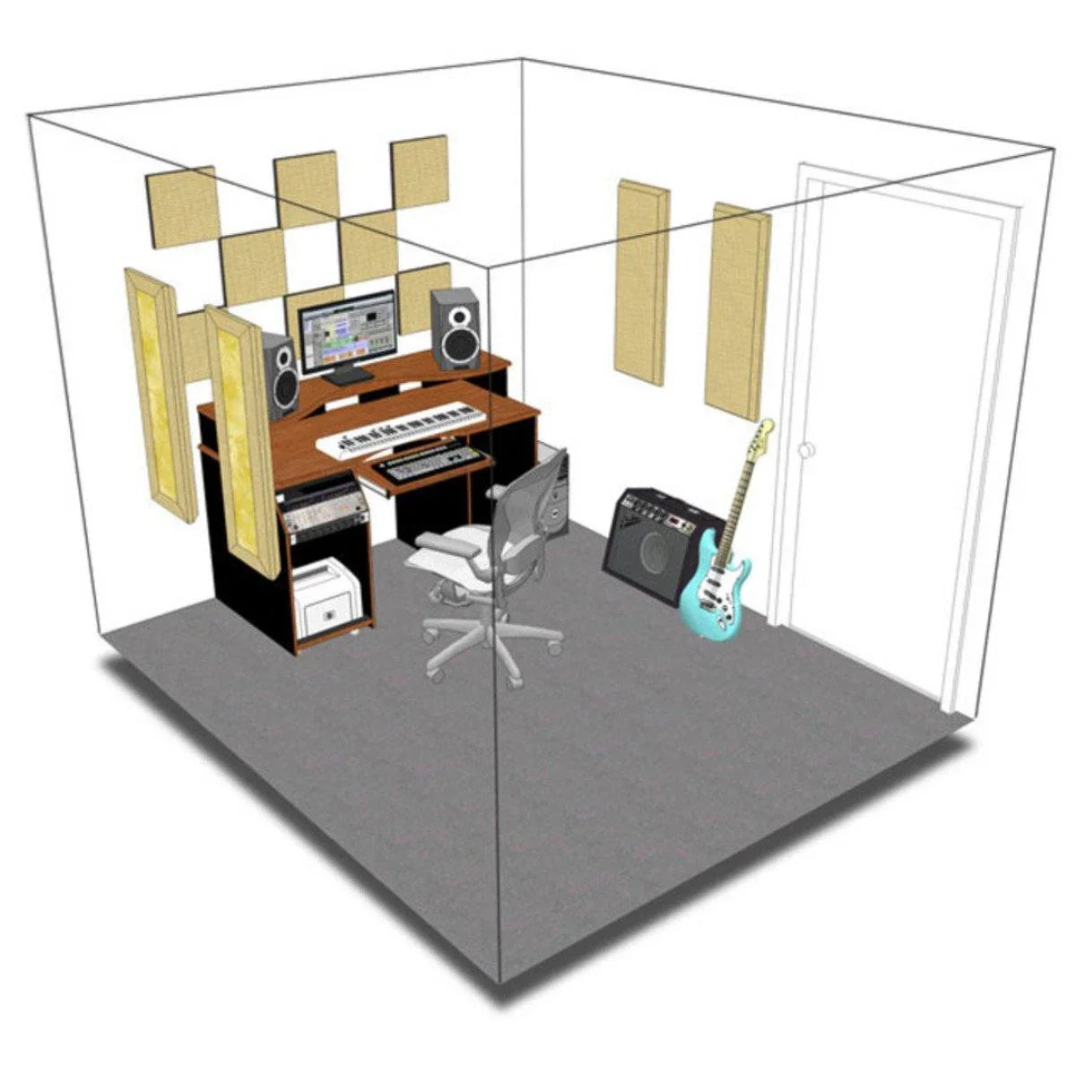 Primacoustic London 8 Room Kit in Grey - DY Pro Audio