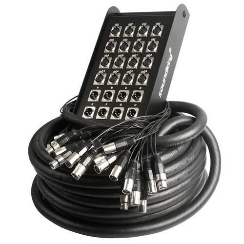 Pulse 32 Way 24/8 Tour Grade XLR Multicore 30m - DY Pro Audio