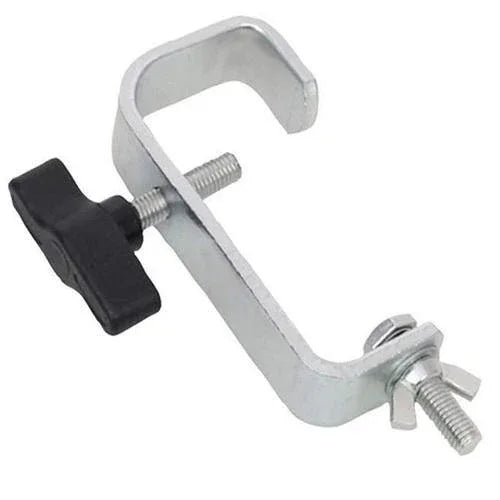 Pulse 50mm Chrome Hook Lighting G Clamp (10 Pack) - DY Pro Audio