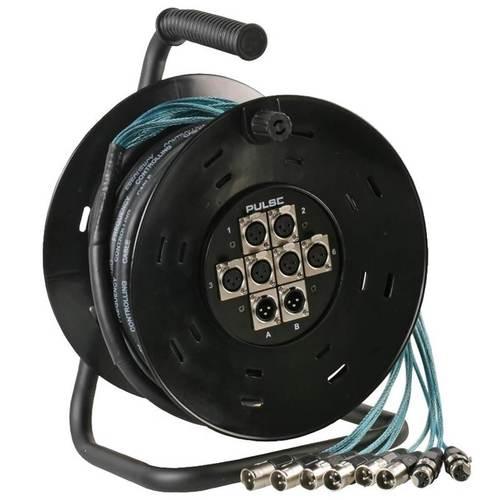 Pulse 8 Way 6/2 XLR Multicore Drum Stage Box 25m - DY Pro Audio