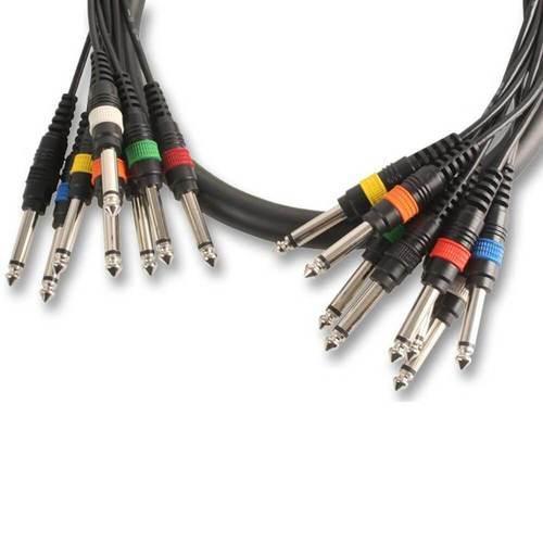 Pulse 8-Way Mono Jack to Jack Loom 5m - DY Pro Audio