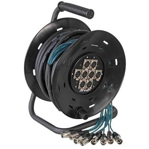 Pulse 8 Way XLR Multicore Drum Stage Box 25m - DY Pro Audio