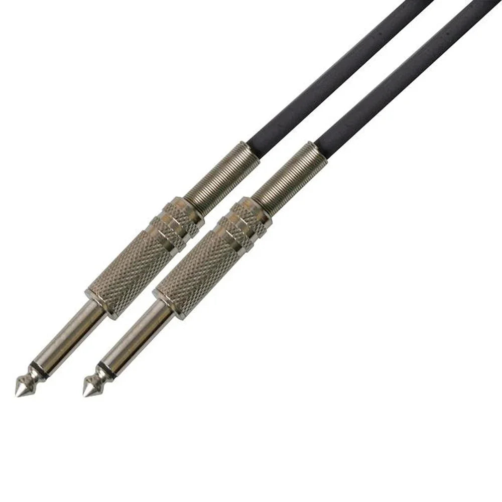 Pulse Guitar lead Straight to Straight 5m Black - DY Pro Audio