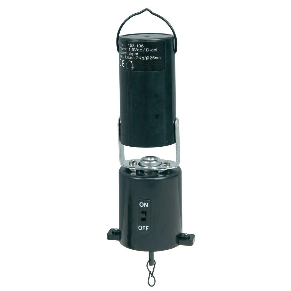 QTX Battery Powered Mirror Ball Motor Holds up to 2kg DJ Disco Mirror Disco Ball - DY Pro Audio