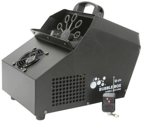 QTX Bubble Box Bubble Machine inc. Wired & Wireless Remote DJ Effects - DY Pro Audio