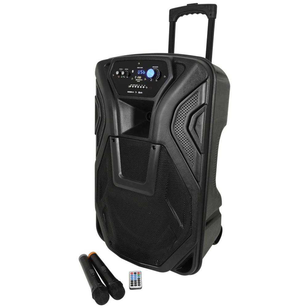 QTX Busker 12 Portable PA System - DY Pro Audio