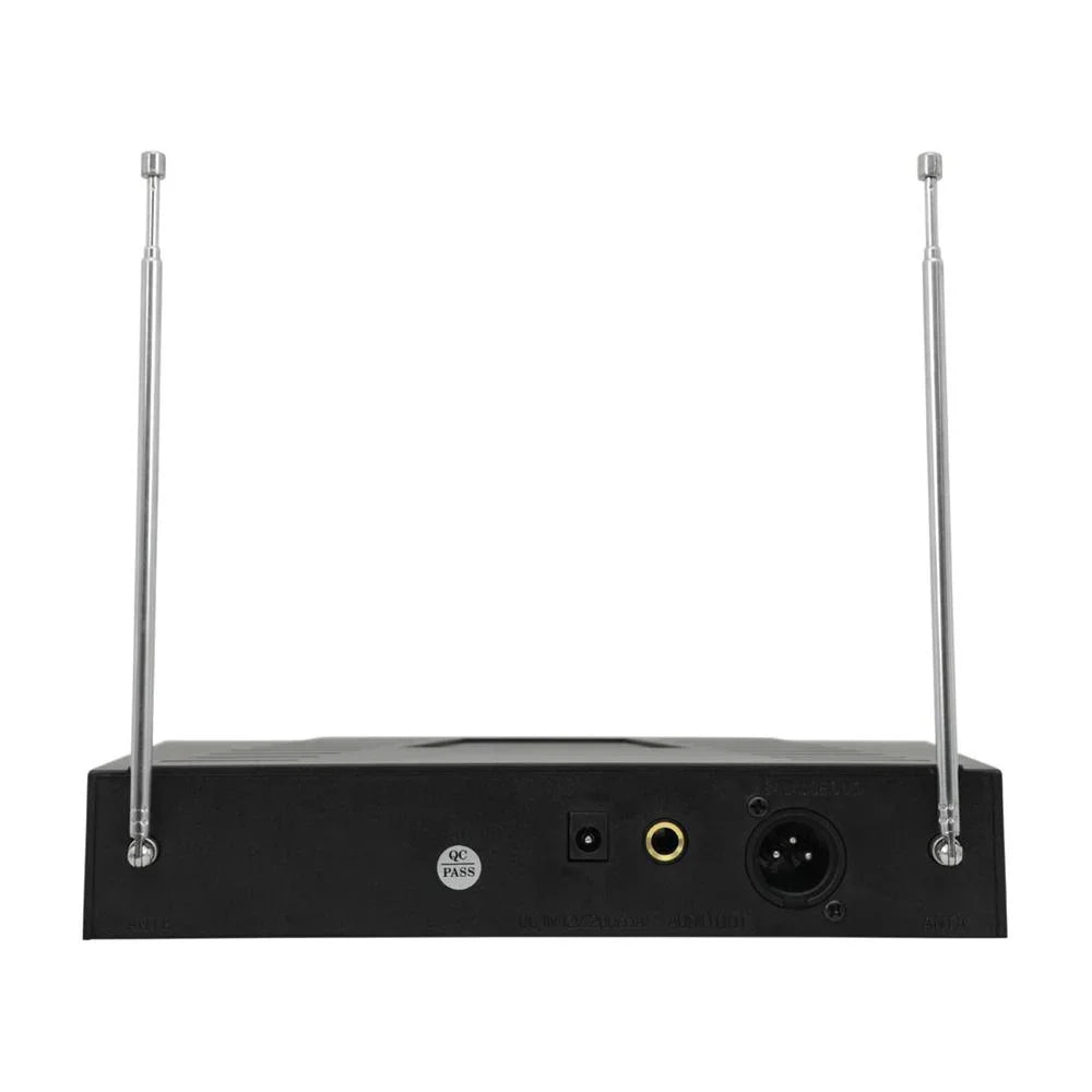 QTX Dual Handheld Microphone VHF Wireless System - DY Pro Audio