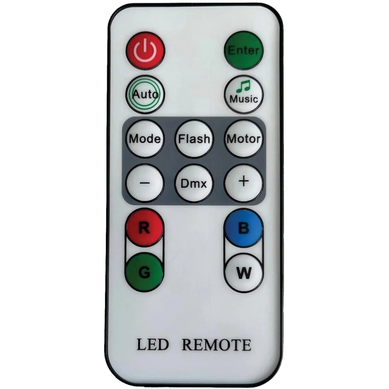 QTX PAR-100W: High Power White LED Plastic PAR Can - DY Pro Audio