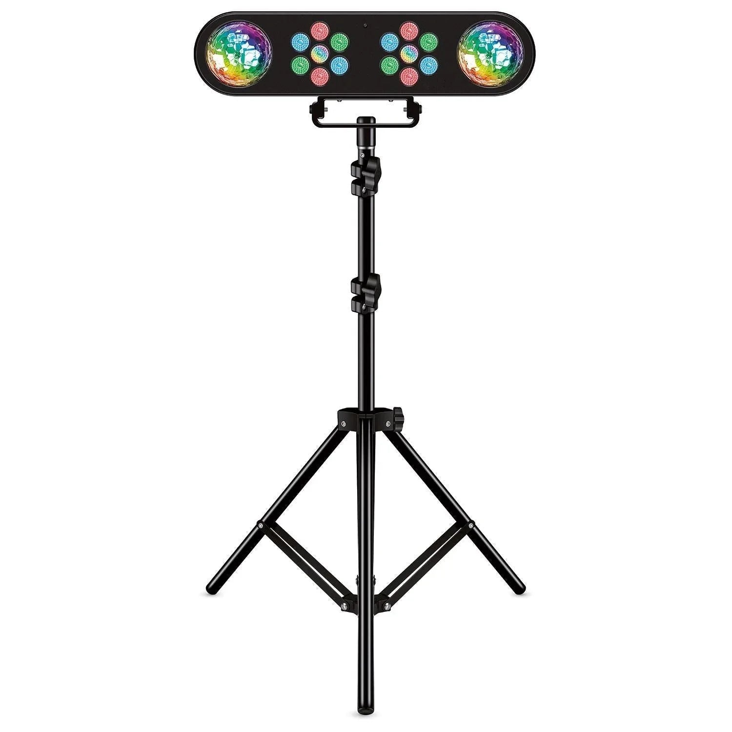 QTX PAR-T Bar: LED Party Bar and Stand Kit - DY Pro Audio