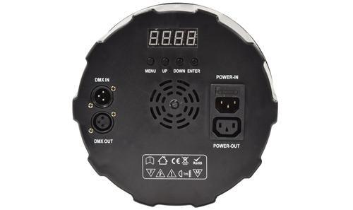 QTX PAR180 RGB 180W COB High Powered LED DJ DMX Par Can Light - DY Pro Audio