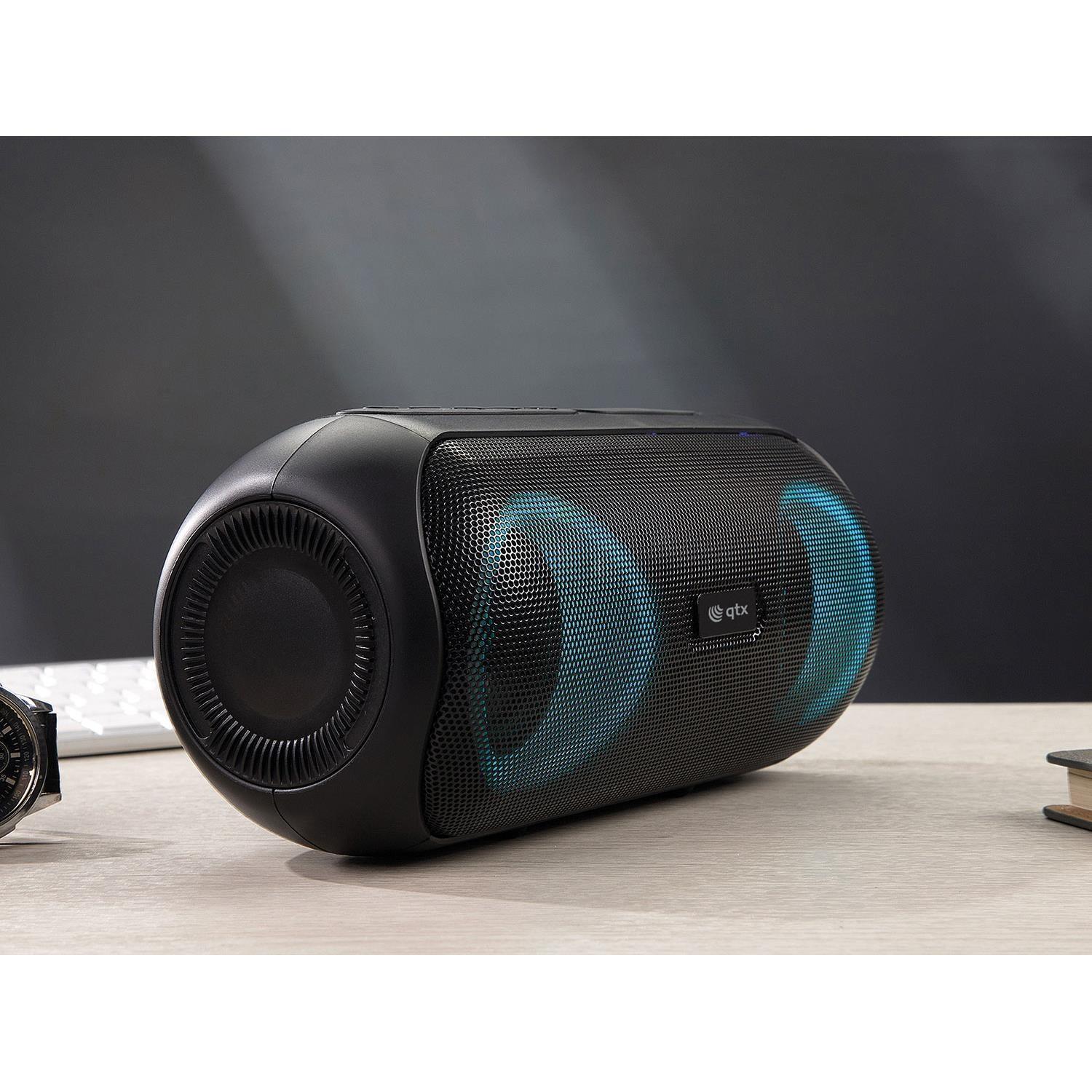 QTX PartyPod Bluetooth Speaker with LED Light Show - DY Pro Audio