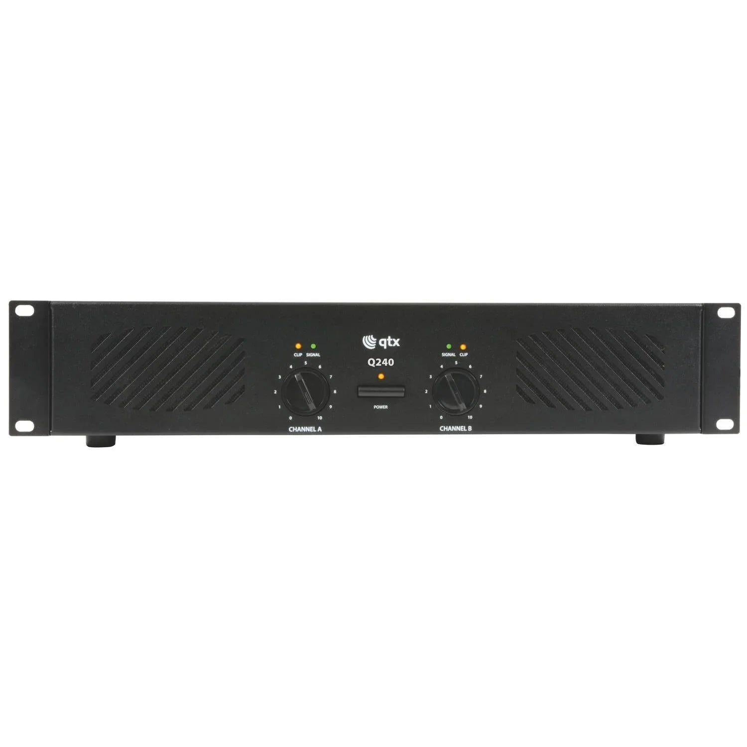 QTX Q240 power amplifier 2 x 120W - DY Pro Audio