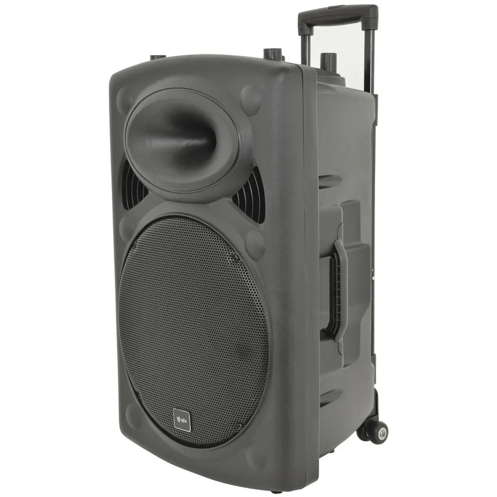 QTX QR15PA Portable PA 15 inch Portable Speaker - DY Pro Audio