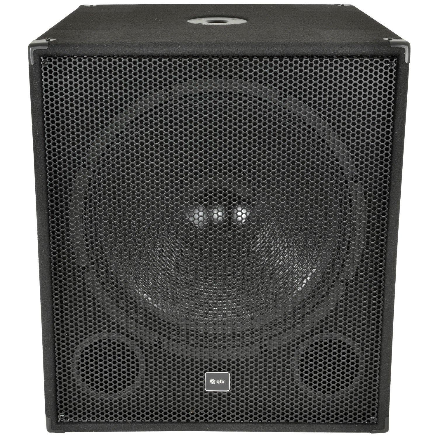 QTX QT15S 15" Subwoofer Bass Bin Box - DY Pro Audio