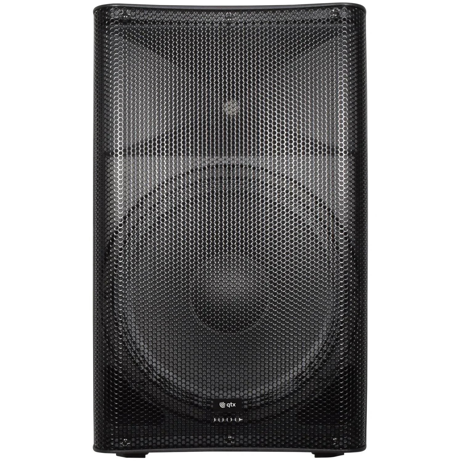 QTX QUAKE-15A Active PA Cabinet with USB FM Bluetooth - DY Pro Audio