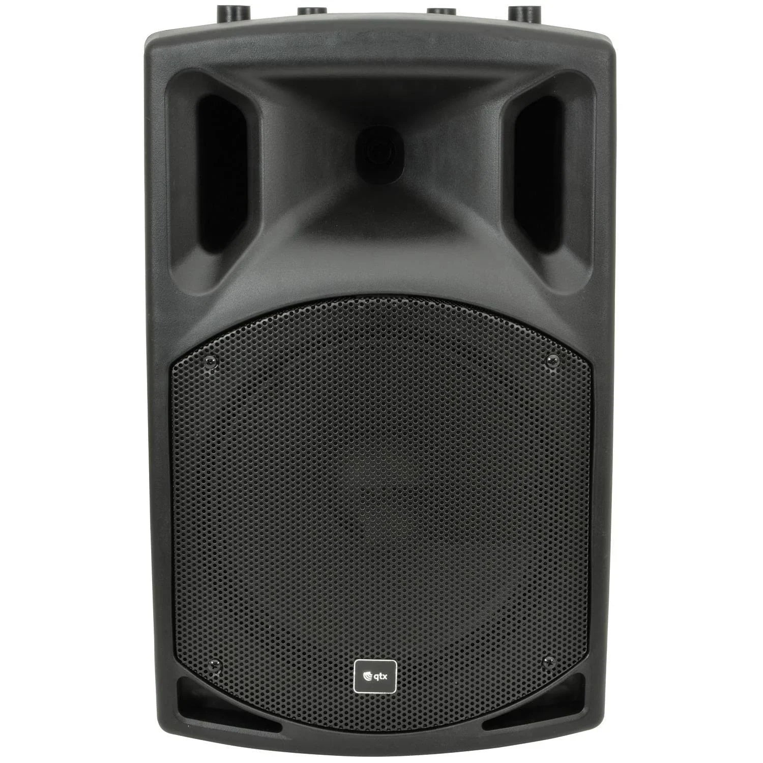 QTX QX12A Active Speakers with Stands & Cables - DY Pro Audio