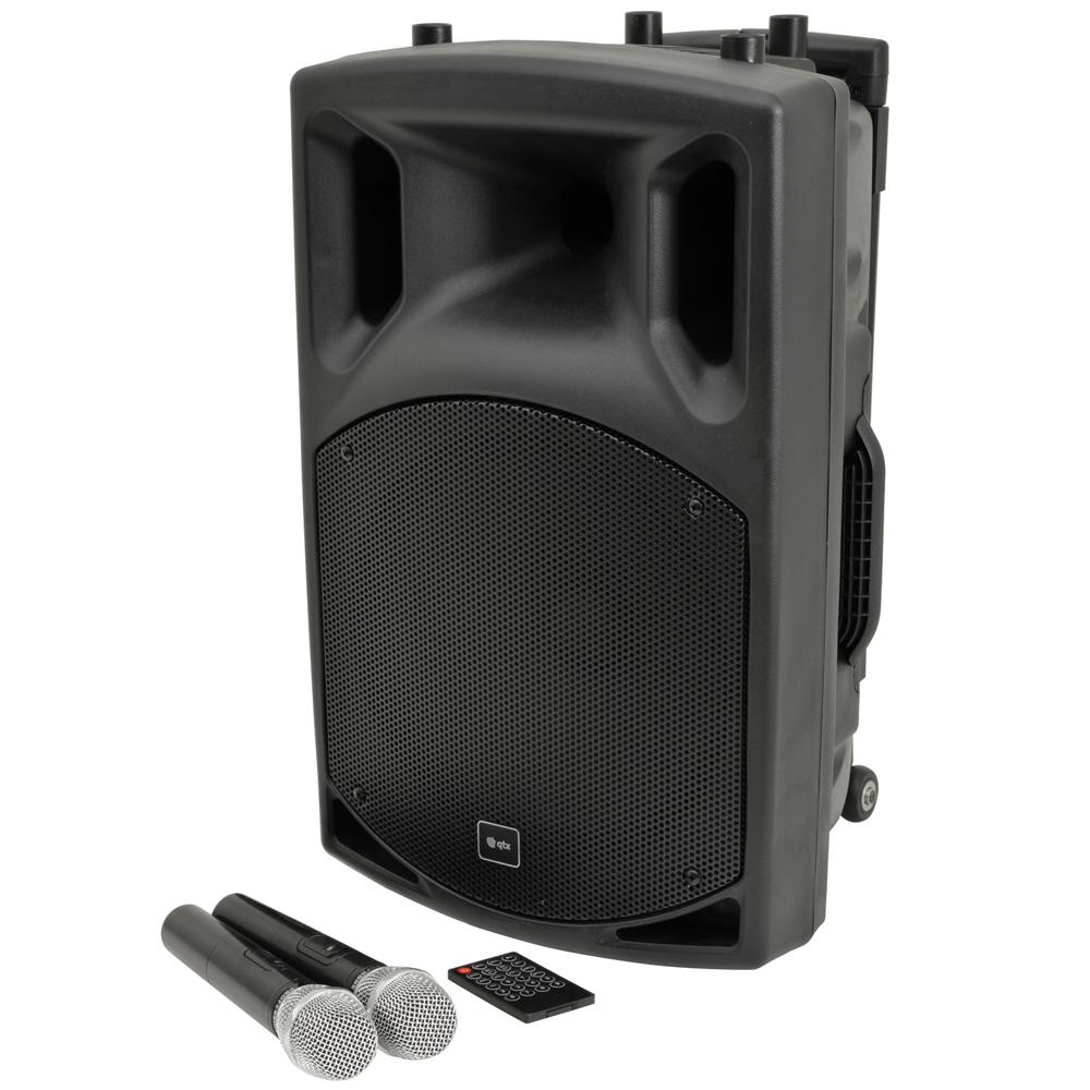 QTX QX12PA-Plus Portable PA Speaker - DY Pro Audio