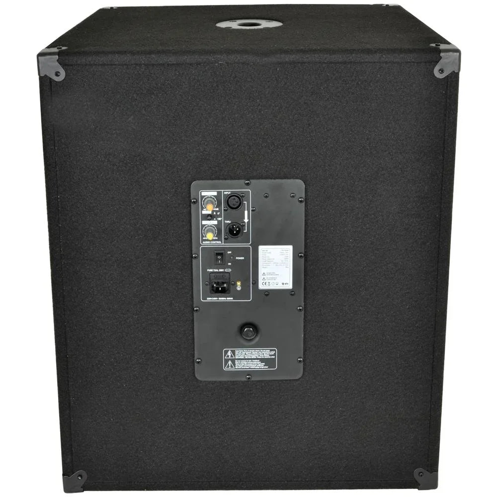 QTX Sound QT18SA Active Powered Subwoofer - DY Pro Audio
