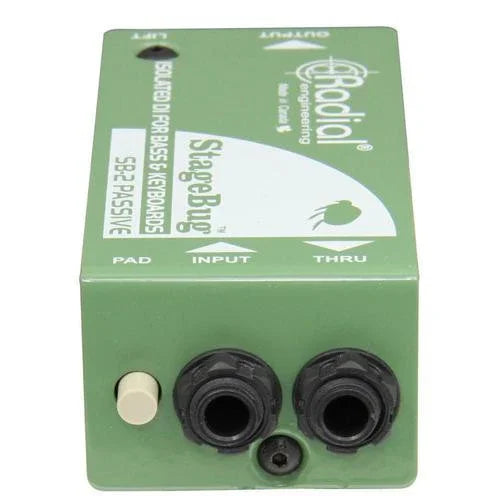 Radial StageBug SB-2 Passive DI Box for Bass & Keyboards - DY Pro Audio