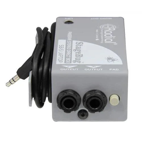 Radial StageBug SB-5 Passive Laptop DI Box - DY Pro Audio