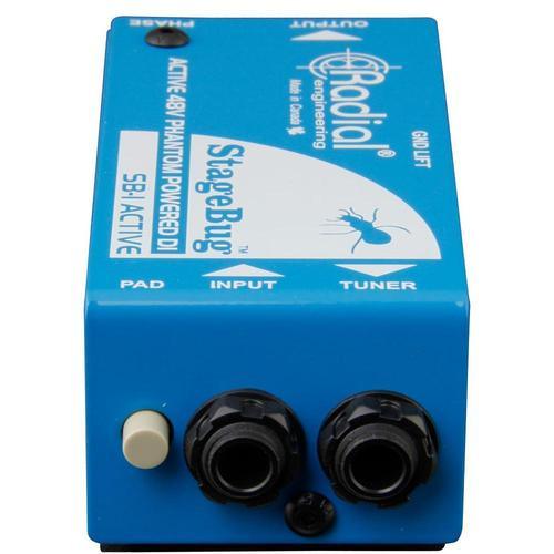 Radial StageBug SB1-1 Compact Active DI for Acoustic Guitar - DY Pro Audio
