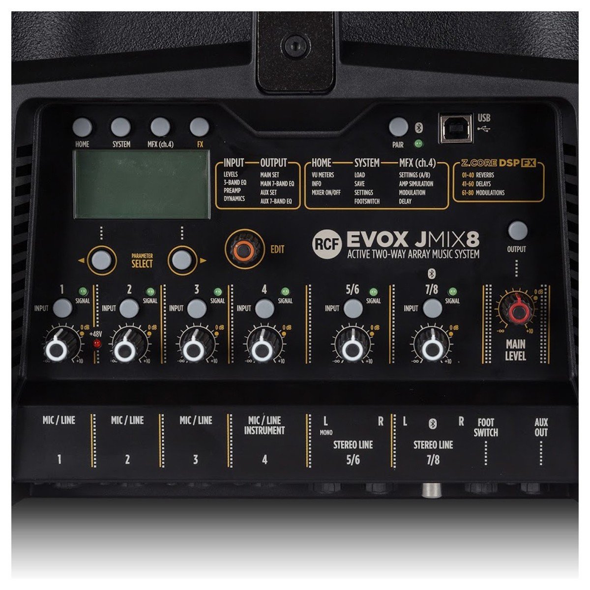 RCF Evox JMIX8 Active 2 Way Portable Array System (Pair) - DY Pro Audio