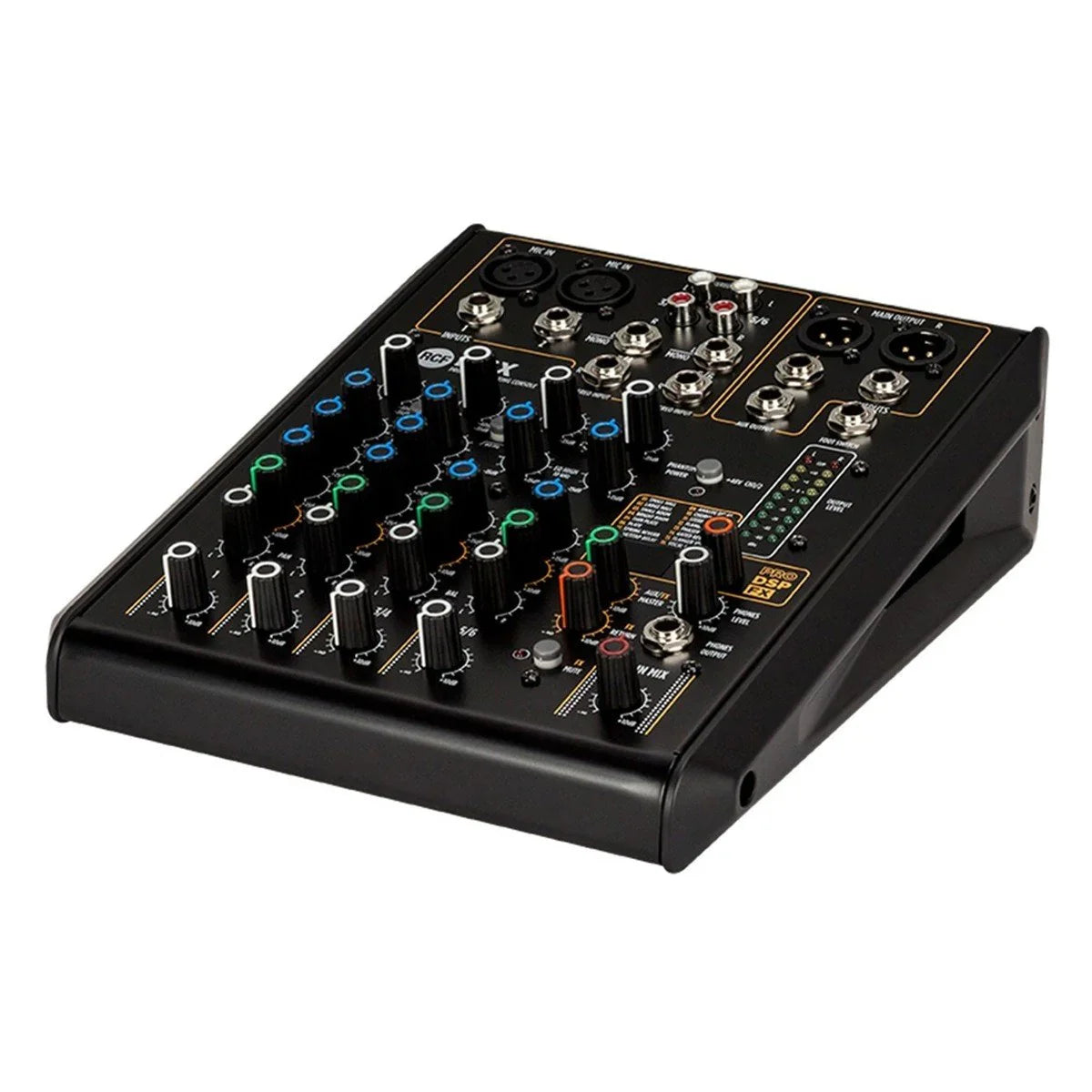 RCF F 6X 6-Channel Mixer with Multi-FX - DY Pro Audio