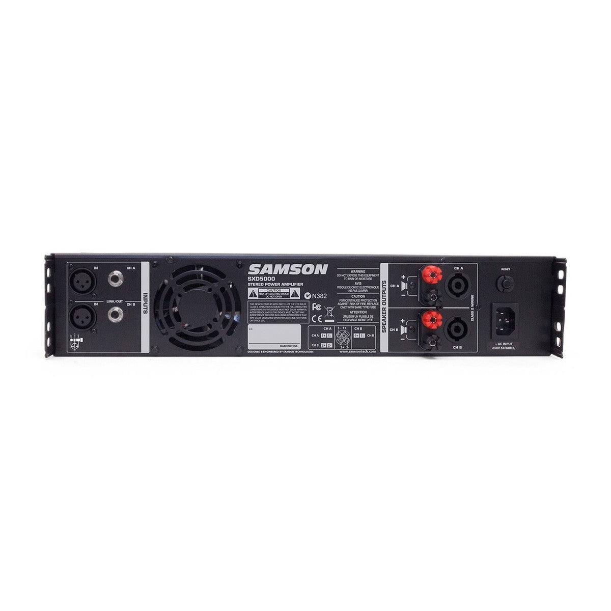 Samson SXD5000 Power Amplifier - DY Pro Audio