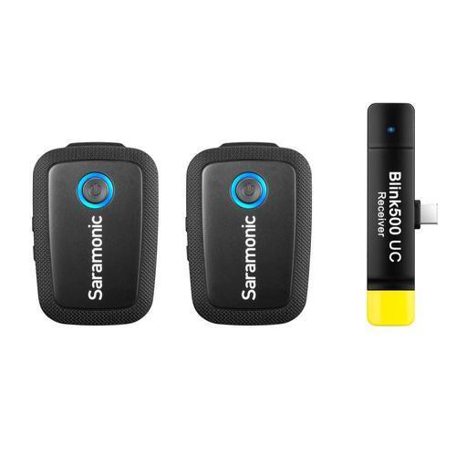 Saramonic Blink 500 B6 2 Person Wireless Clip-On Mic System for USB-C Andriod - DY Pro Audio