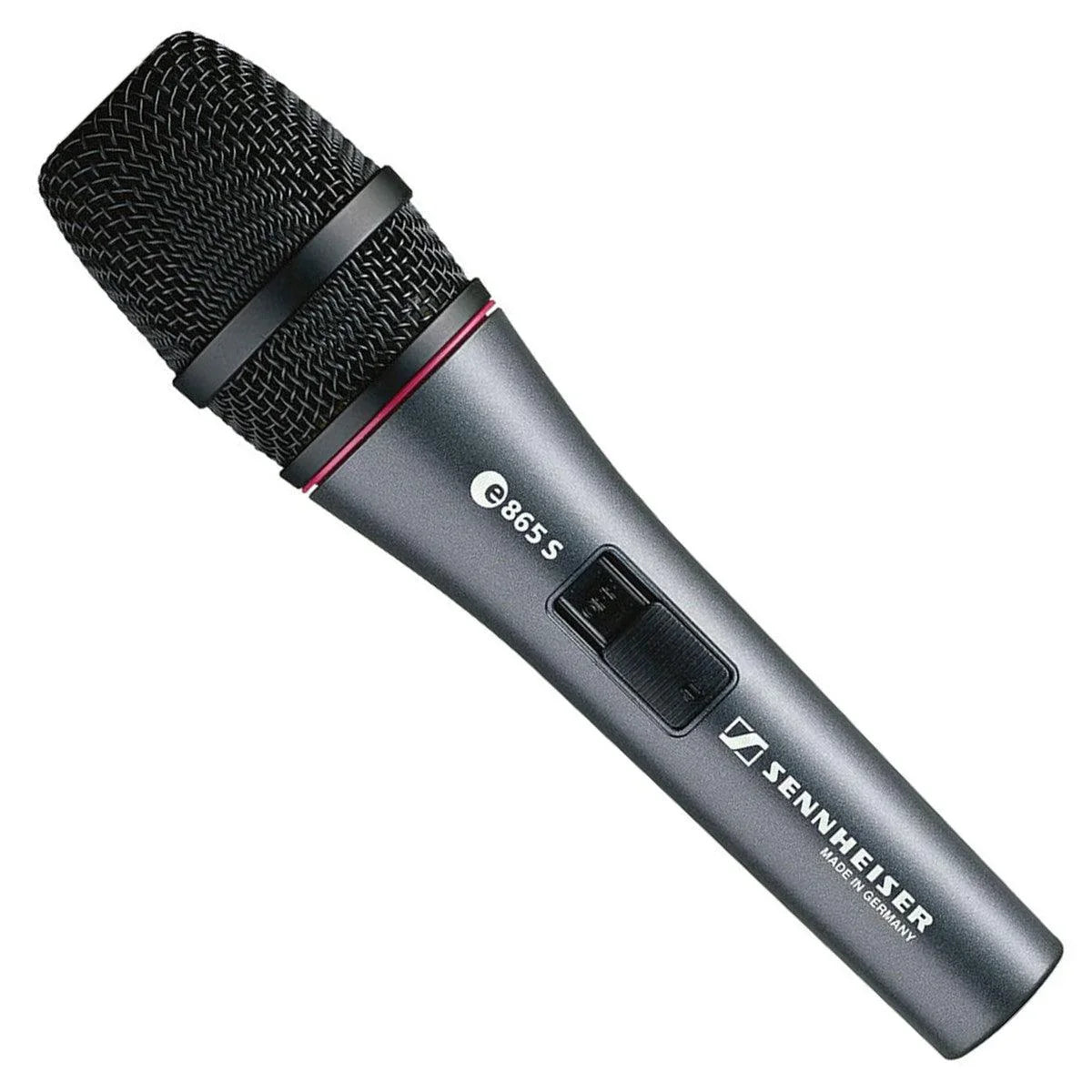 Sennheiser E865S Super-Cardiod Condenser Microphone with Switch - DY Pro Audio